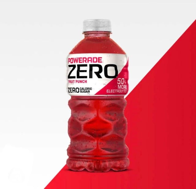 Red Powerade Zero.