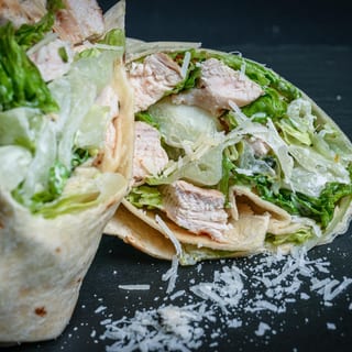 Chicken Caesar Salad Wrap